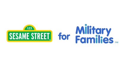 sesame street for military families logo