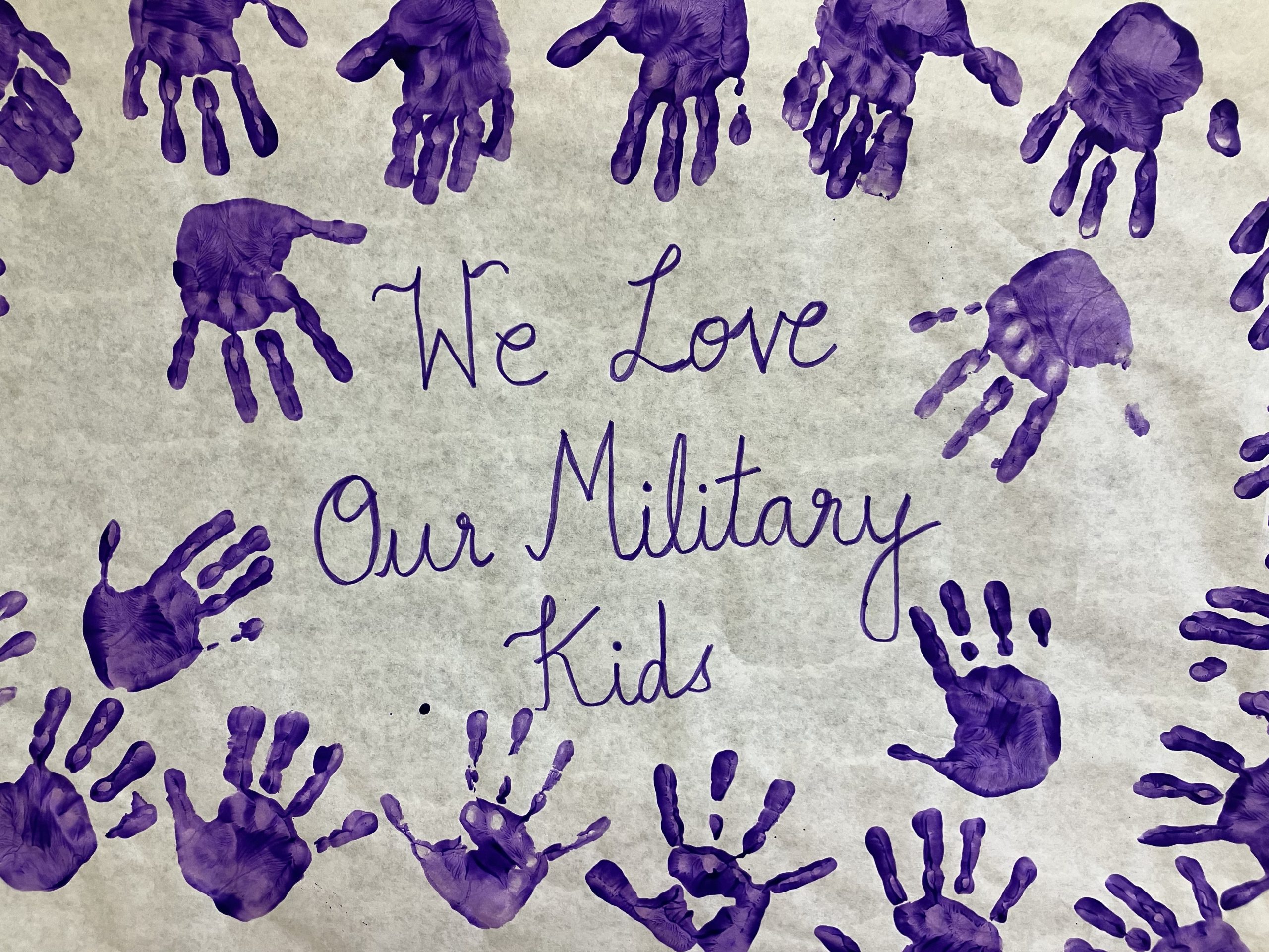 Purple up banner