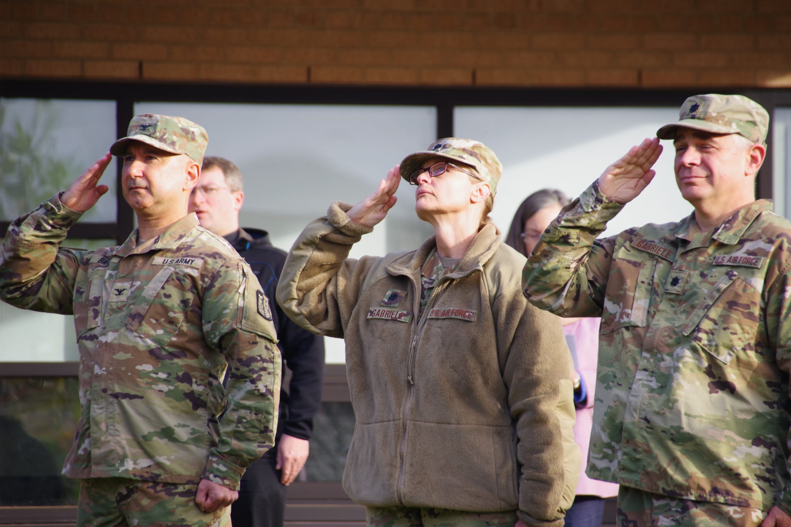 Soldiers salute (1)
